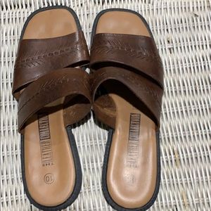 Brown Leather Sandals
